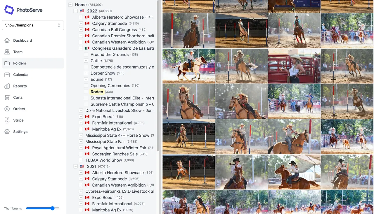 Console user interface